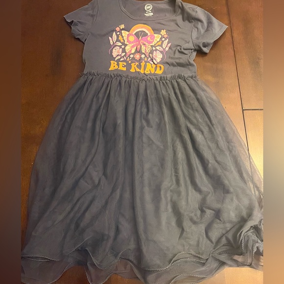 Wonder Nation Fit & Flare “Be Kind” Tutu Dress - Picture 2 of 2